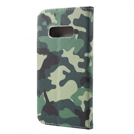 Fodral För Samsung Galaxy S10e Militärt Kamouflage