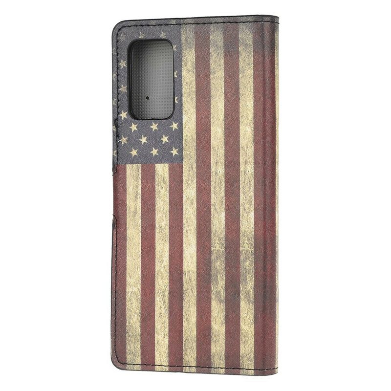 Fodral För Samsung Galaxy S20 FE Amerikanska Flaggan