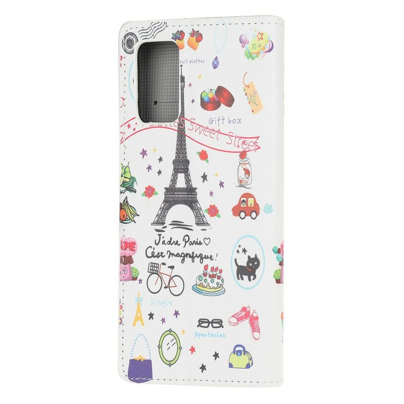Fodral För Samsung Galaxy S20 FE Jag Älskar Paris