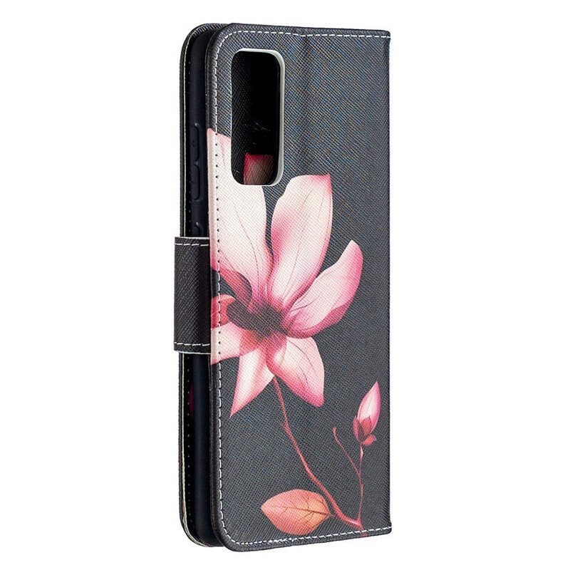 Fodral För Samsung Galaxy S20 FE Rosa Blomma