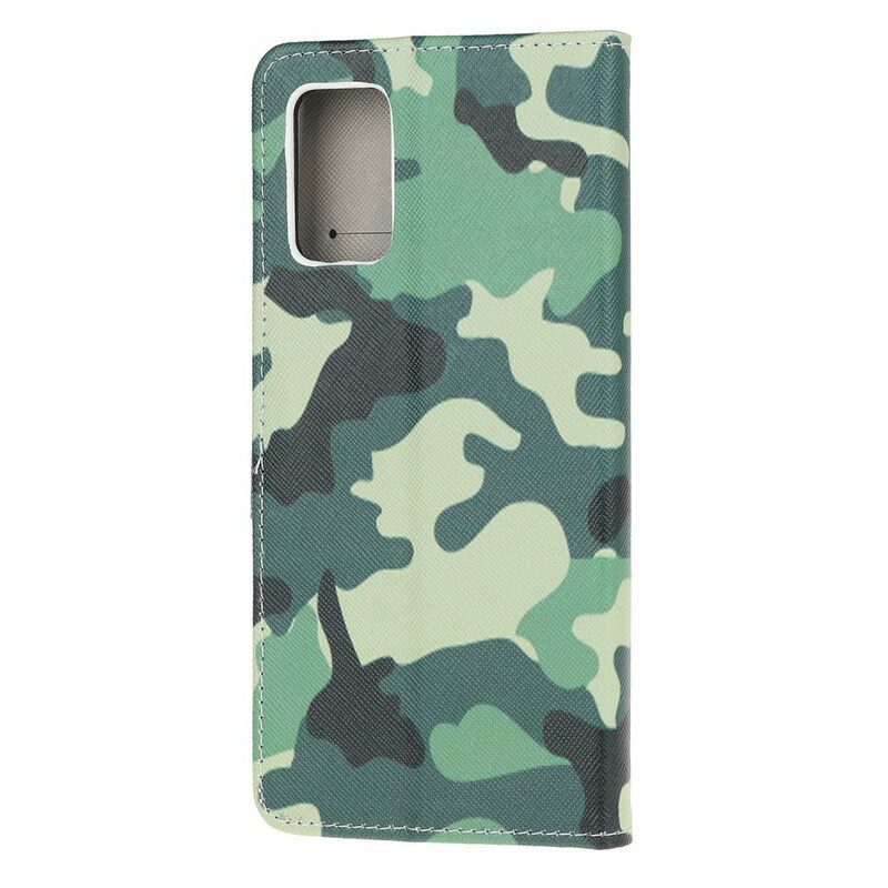 Fodral För Samsung Galaxy S20 Militärt Kamouflage