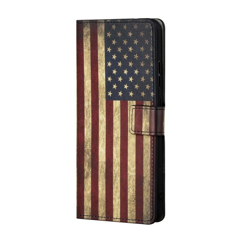 Fodral För Samsung Galaxy S21 5G Amerikansk Flagga