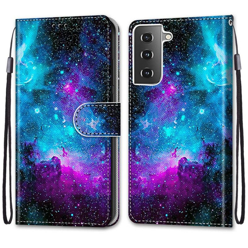 Fodral För Samsung Galaxy S21 5G Kosmisk Himmel