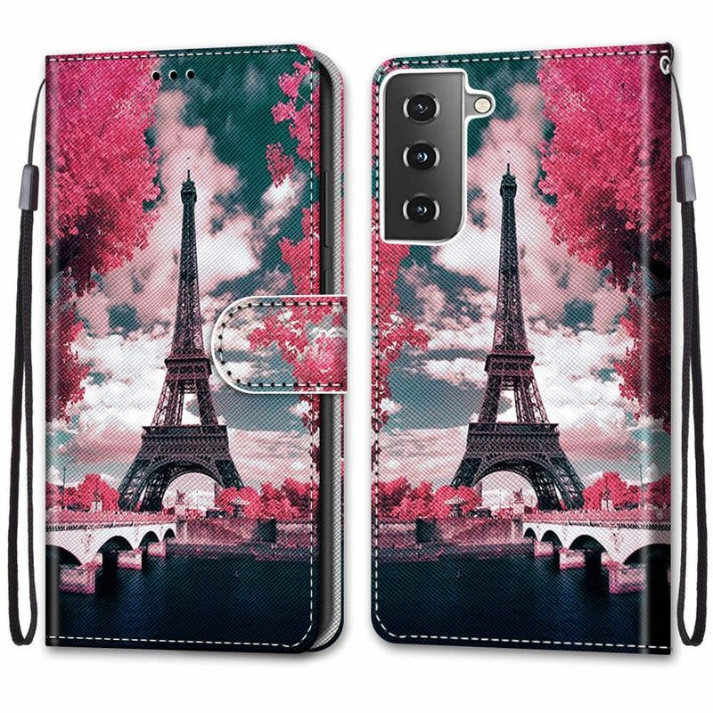 Fodral För Samsung Galaxy S21 5G Paris I Blom