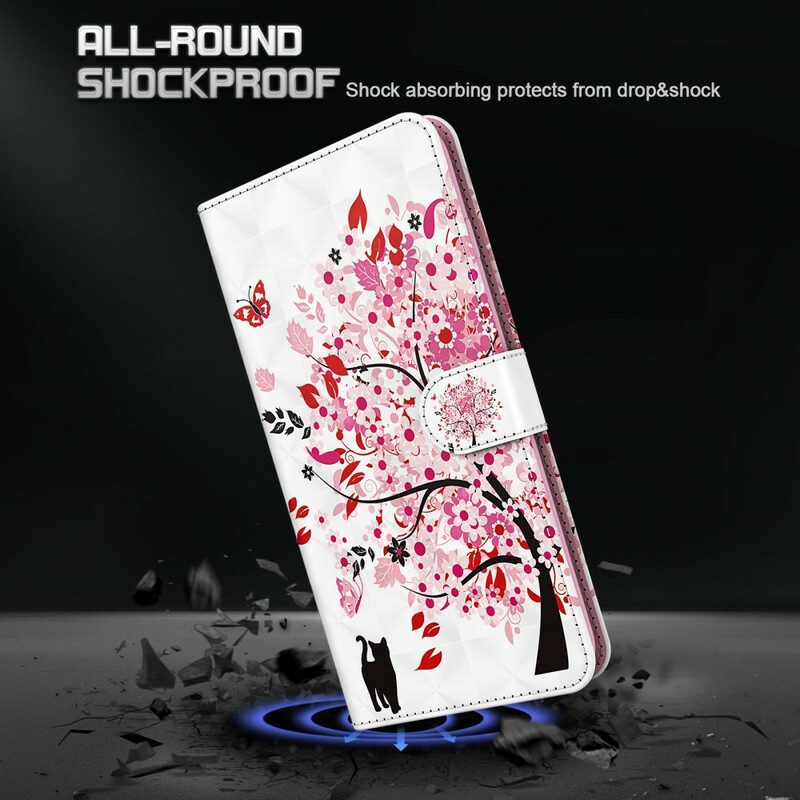 Fodral För Samsung Galaxy S21 5G Rosa Träd