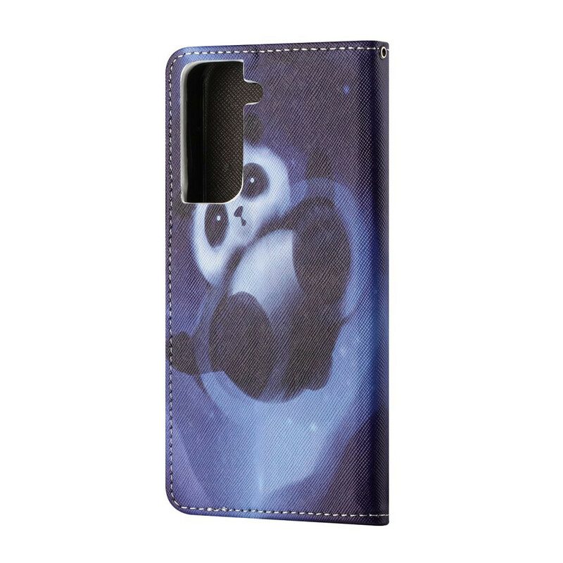 Fodral För Samsung Galaxy S21 FE Panda Space