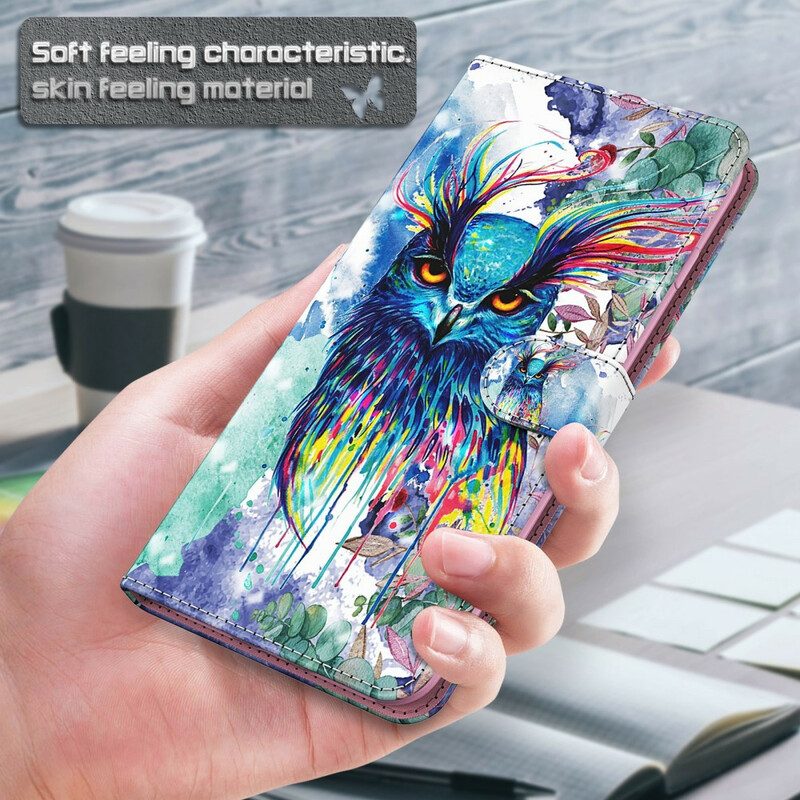 Fodral För Samsung Galaxy S21 Plus 5G Akvarellfågel