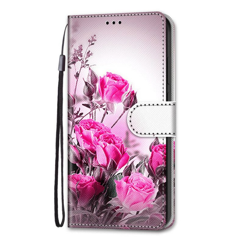 Fodral För Samsung Galaxy S21 Plus 5G Magiska Blommor