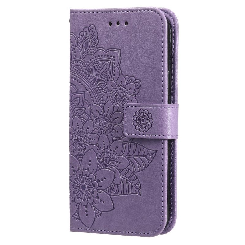 Fodral För Samsung Galaxy S21 Ultra 5G Blomstermandala