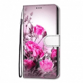 Fodral För Samsung Galaxy S21 Ultra 5G Magiska Blommor