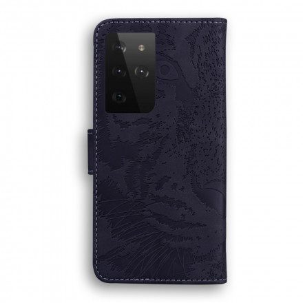 Fodral För Samsung Galaxy S21 Ultra 5G Tiger Face Print