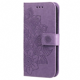 Fodral För Samsung Galaxy S22 5G Blomstermandala