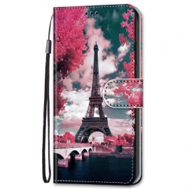Fodral För Samsung Galaxy S22 Plus 5G Eiffeltornet På Sommaren
