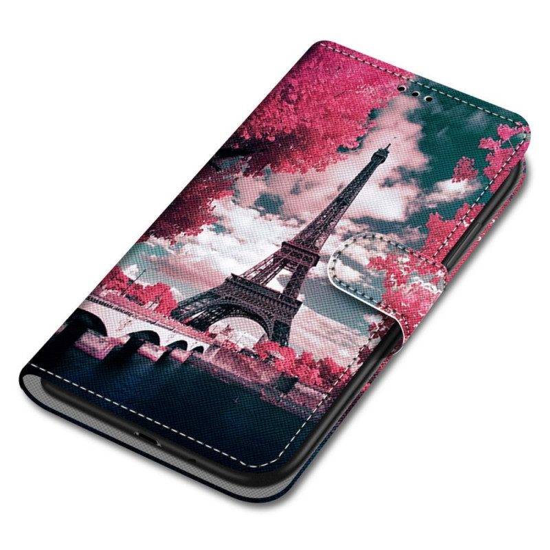 Fodral För Samsung Galaxy S22 Plus 5G Eiffeltornet På Sommaren