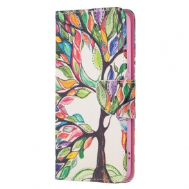 Fodral För Samsung Galaxy S22 Plus 5G Färgat Träd