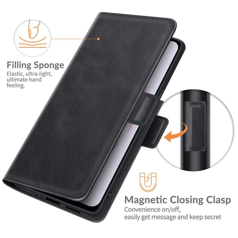 Fodral För Samsung Galaxy S22 Plus 5G Folio-fodral Dubbel Klaffdesign