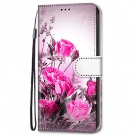 Fodral För Samsung Galaxy S22 Plus 5G Magiska Blommor