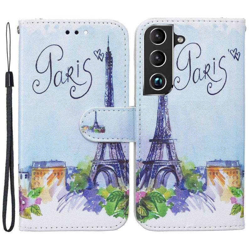 Fodral För Samsung Galaxy S22 Plus 5G Målning Paris
