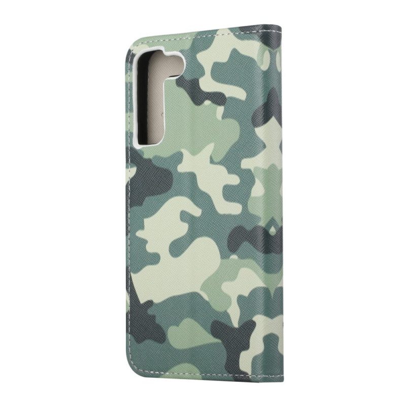 Fodral För Samsung Galaxy S22 Plus 5G Militärt Kamouflage