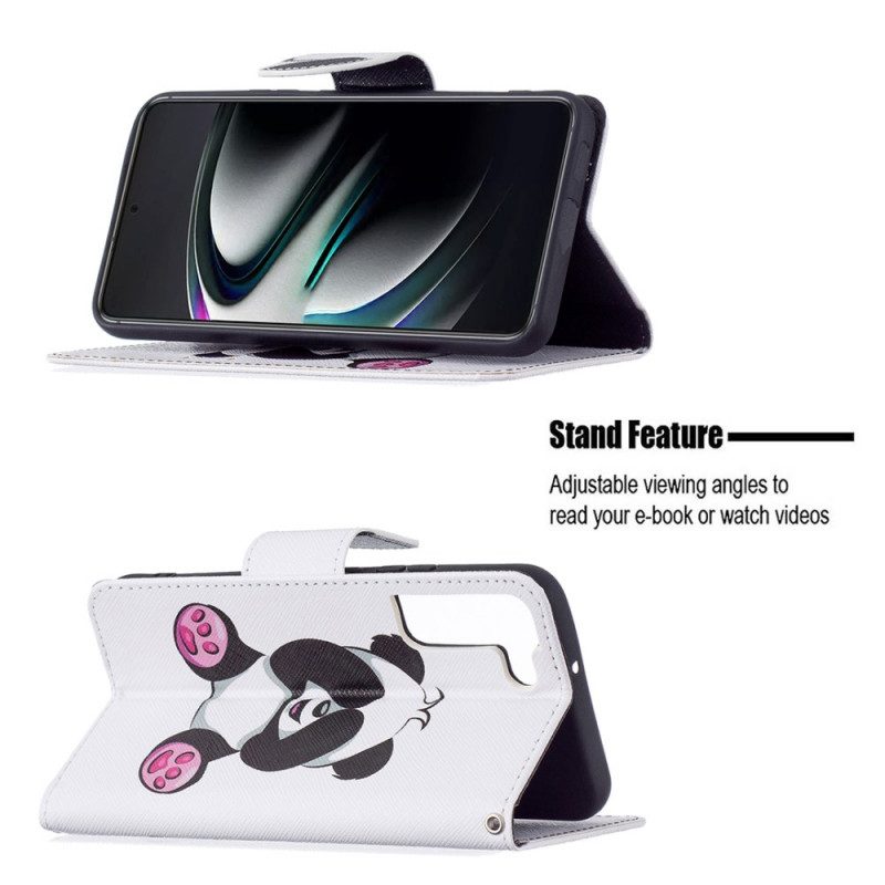 Fodral För Samsung Galaxy S22 Plus 5G Panda Kul