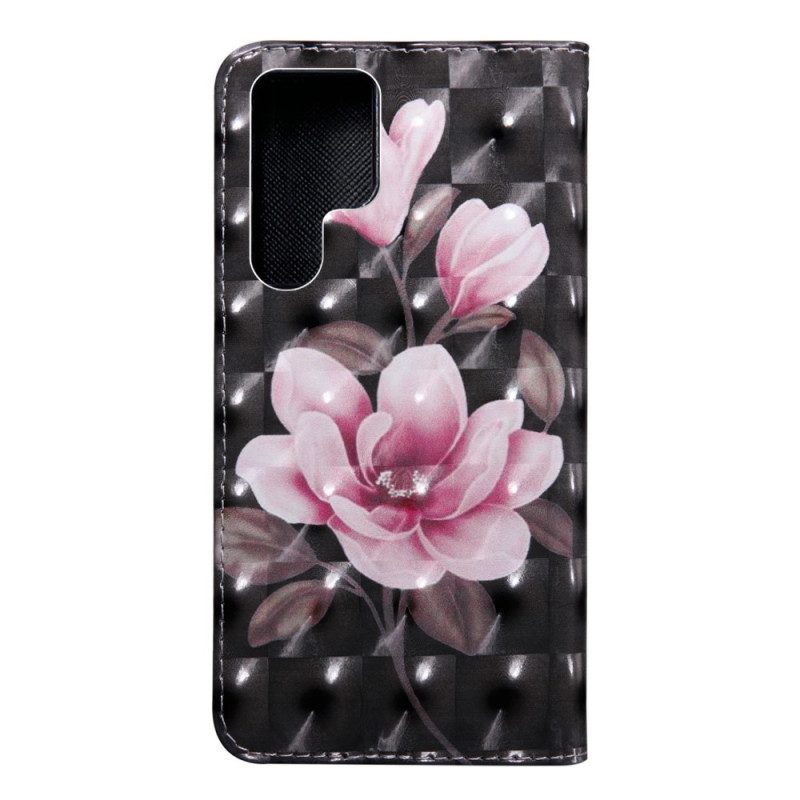 Fodral För Samsung Galaxy S22 Ultra 5G Blomblommor