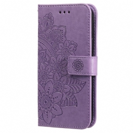 Fodral För Samsung Galaxy S22 Ultra 5G Blomstermandala