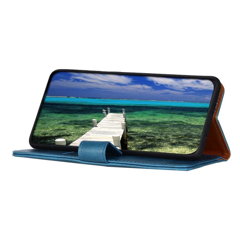 Fodral För Samsung Galaxy S22 Ultra 5G Khazneh Elegance Konstläder