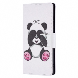 Fodral För Samsung Galaxy S22 Ultra 5G Panda Kul
