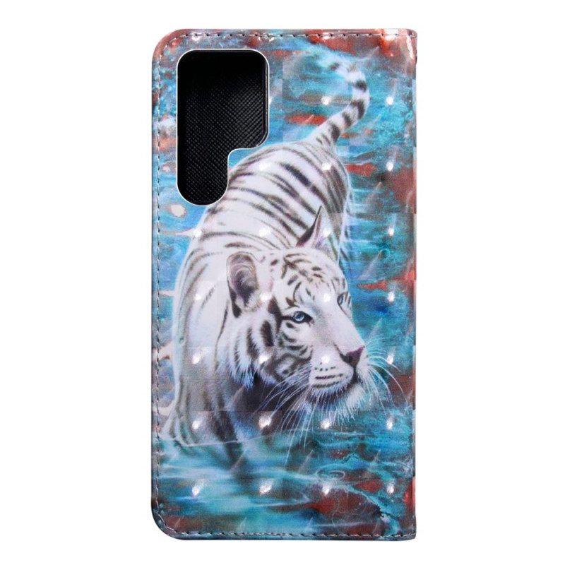 Fodral För Samsung Galaxy S22 Ultra 5G Tiger Lucien