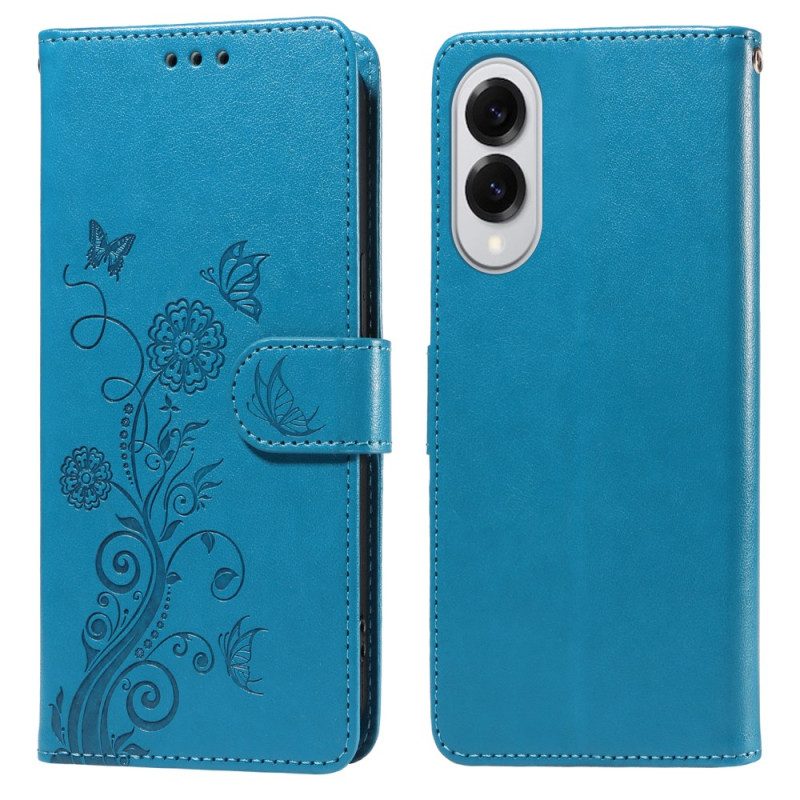 Fodral För Samsung Galaxy S25 5g Edge Blommig