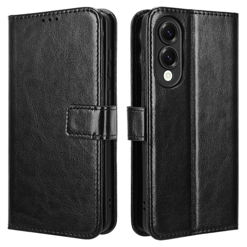 Fodral För Samsung Galaxy S25 5g Edge Flashigt Konstläder