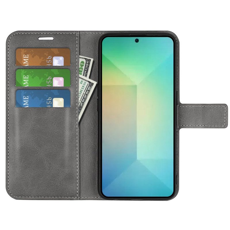 Fodral För Samsung Galaxy S25 5g Lädermodell