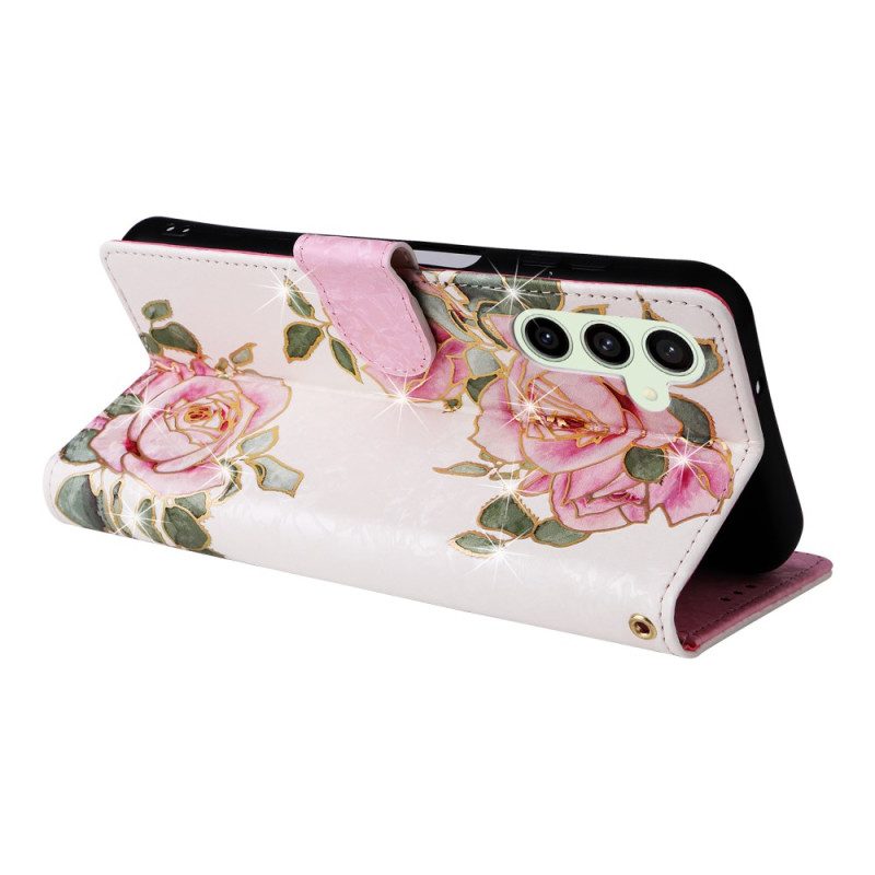 Fodral För Samsung Galaxy S25 Fe Blommigt
