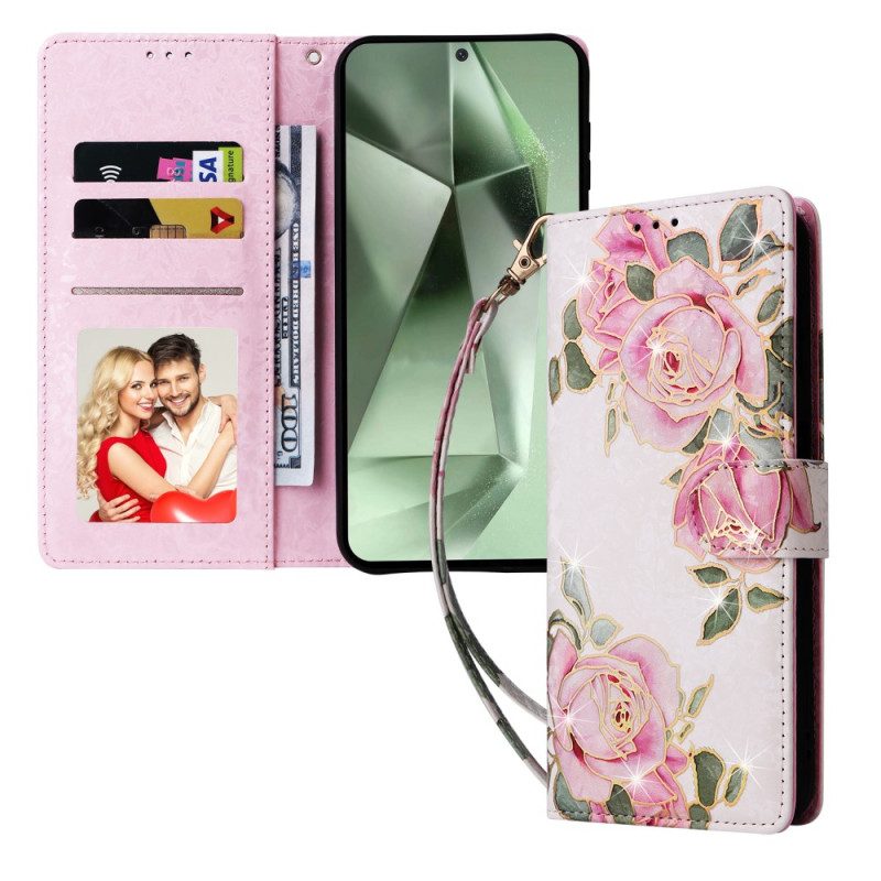 Fodral För Samsung Galaxy S25 Fe Blommigt