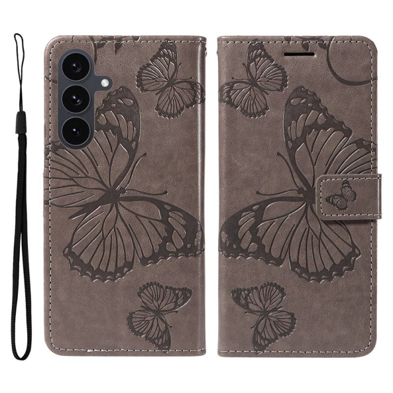 Fodral För Samsung Galaxy S25 Fe Jättefjärilar