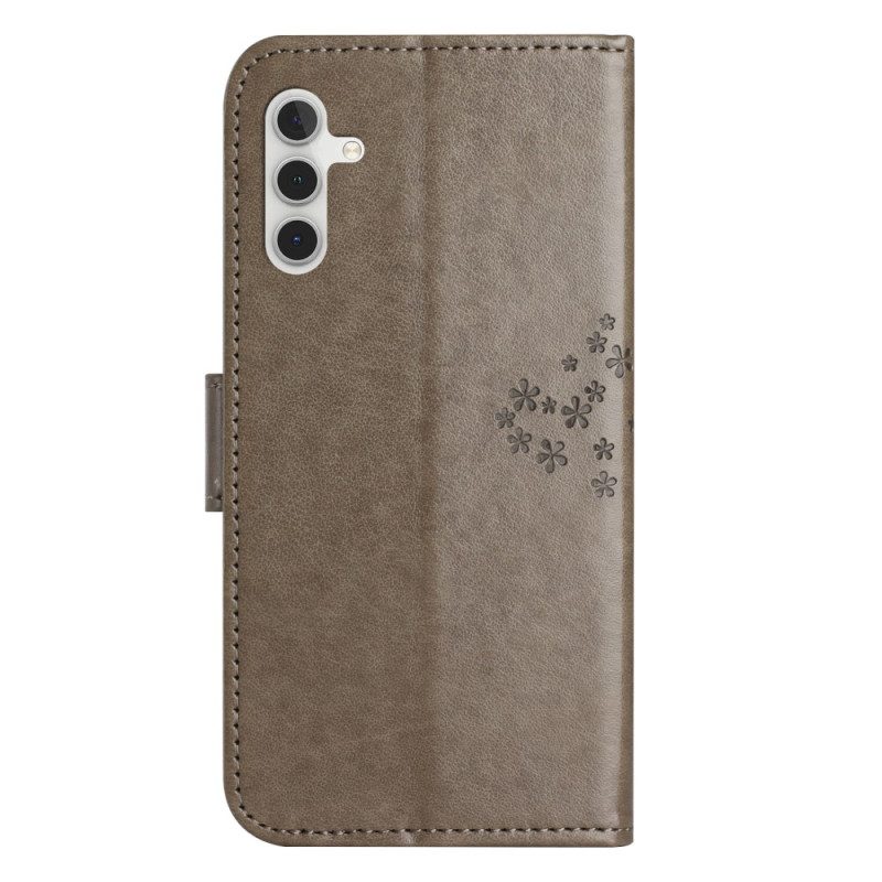 Fodral För Samsung Galaxy S25 Fe Träd Och Ugglor