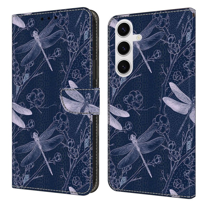 Fodral För Samsung Galaxy S25 Fe Trollsländemotiv