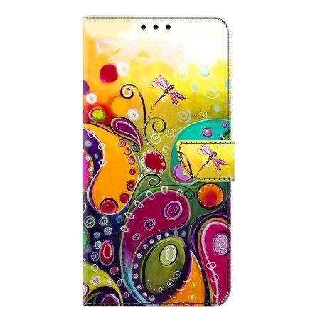 Fodral För Samsung Galaxy S25 Plus 5g Färgglatt Blommönster