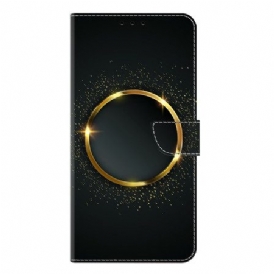 Fodral För Samsung Galaxy S25 Plus 5g Guldcirkel