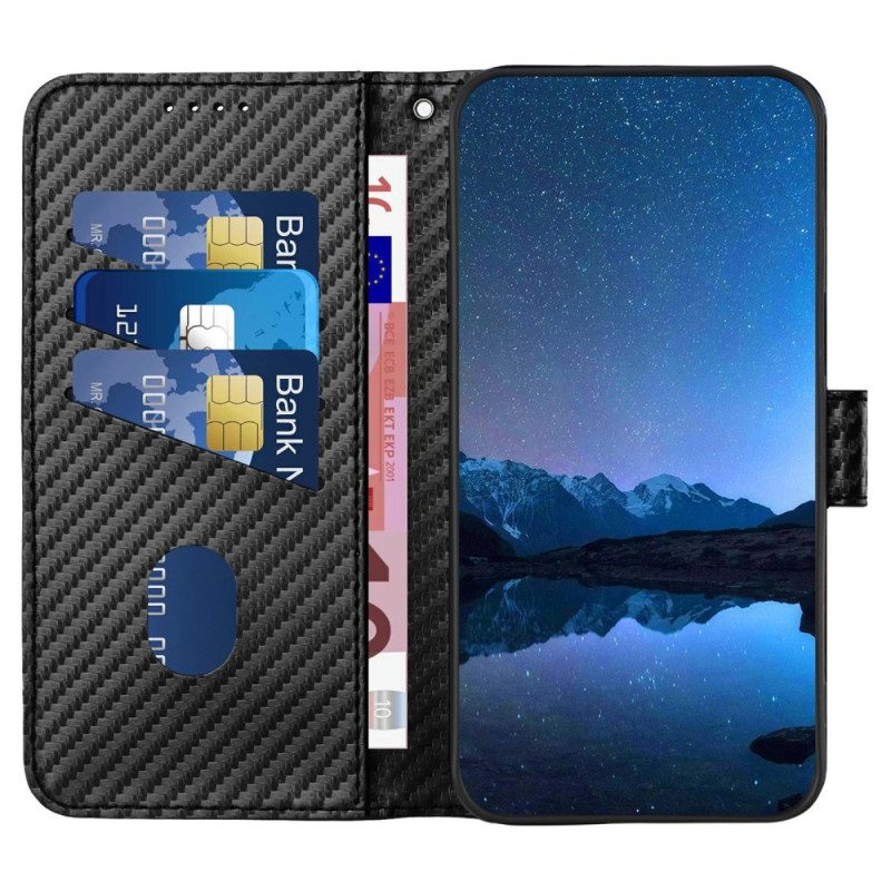 Fodral För Samsung Galaxy S25 Plus 5g Kolfiber Med Rem