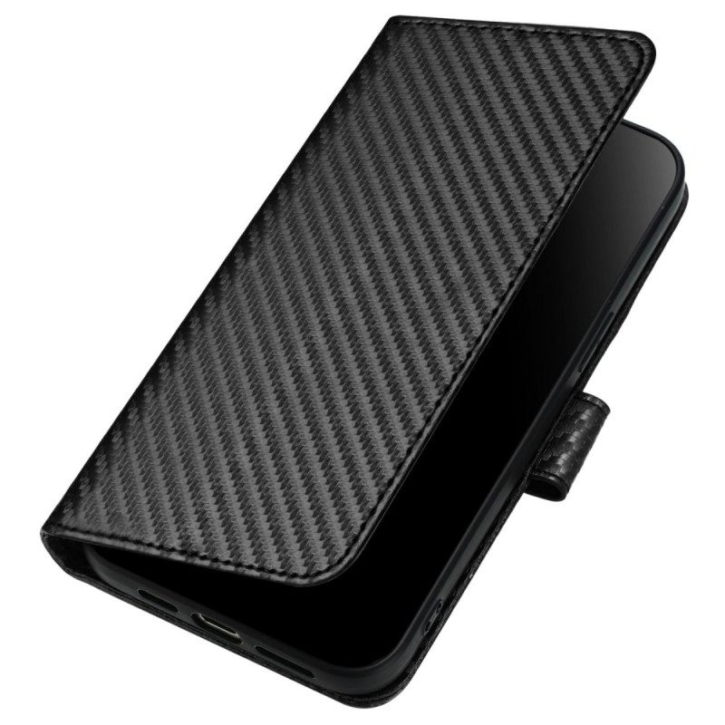 Fodral För Samsung Galaxy S25 Plus 5g Kolfiber Med Rem
