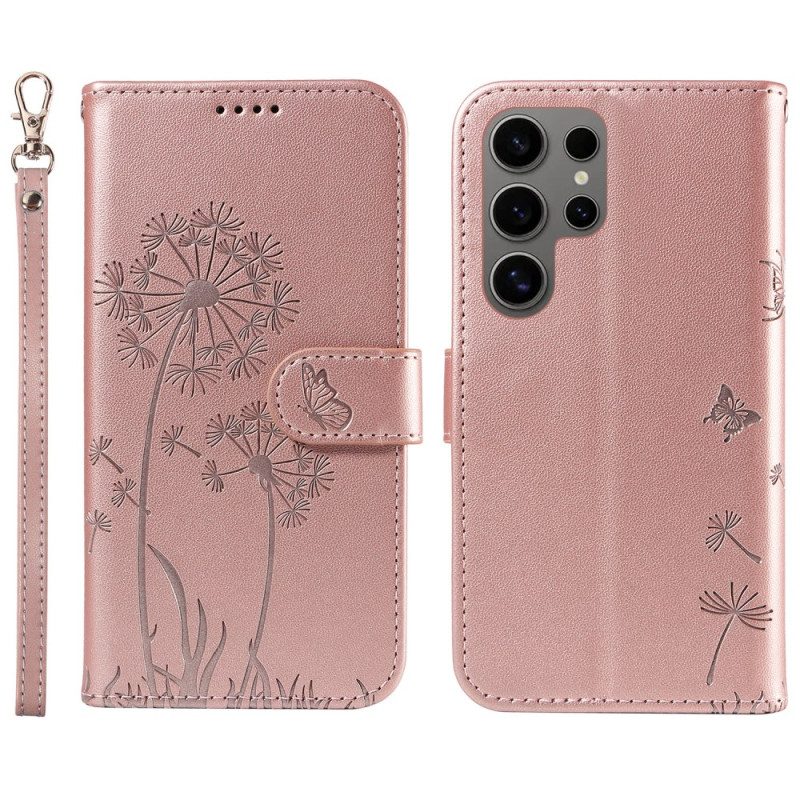 Fodral För Samsung Galaxy S25 Ultra 5g Maskrosrem