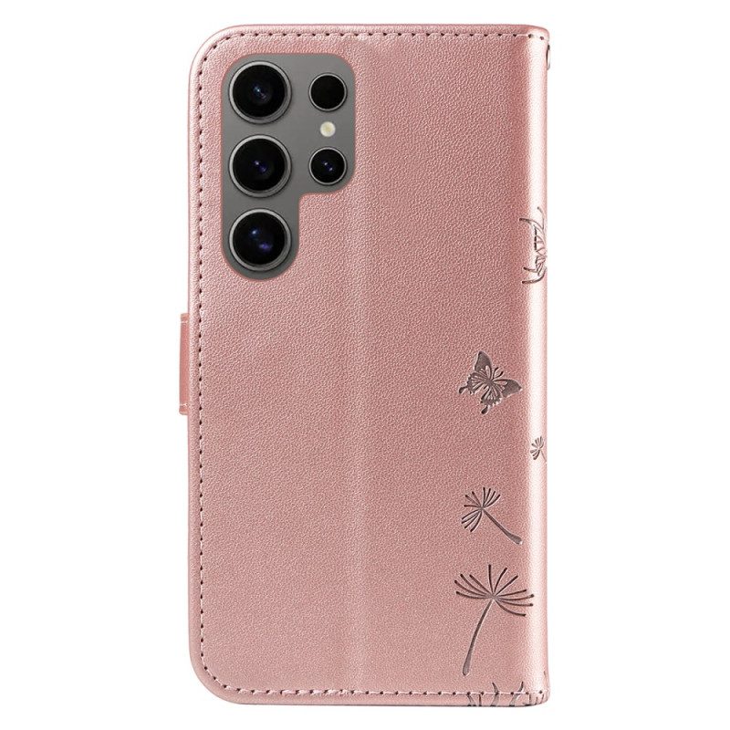 Fodral För Samsung Galaxy S25 Ultra 5g Maskrosrem