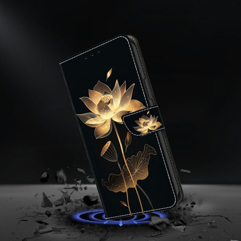 Fodral För Samsung Galaxy S26 Guldlotus