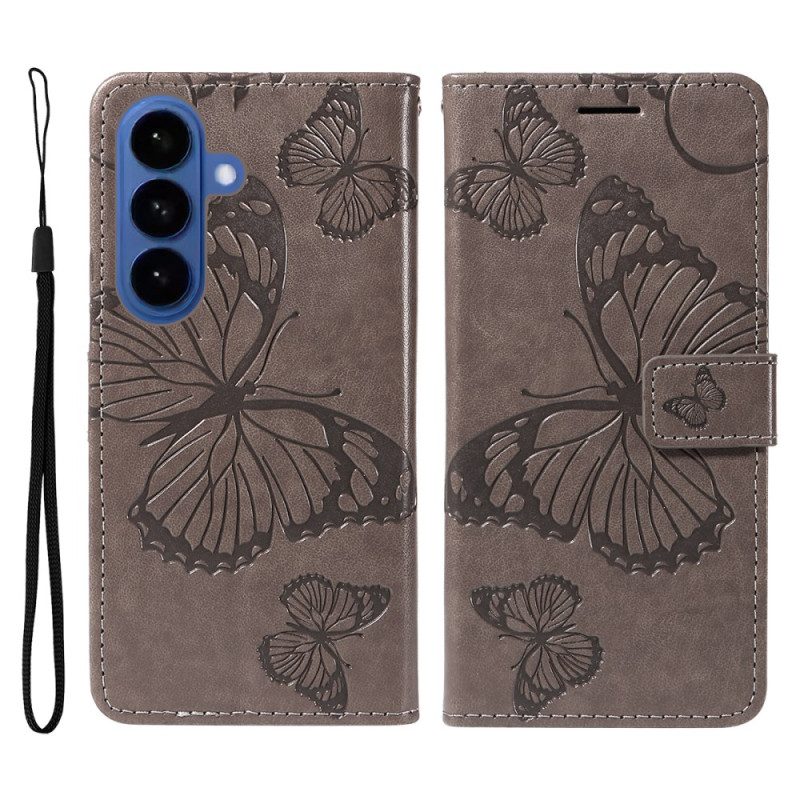 Fodral För Samsung Galaxy S26 Jättefjärilar