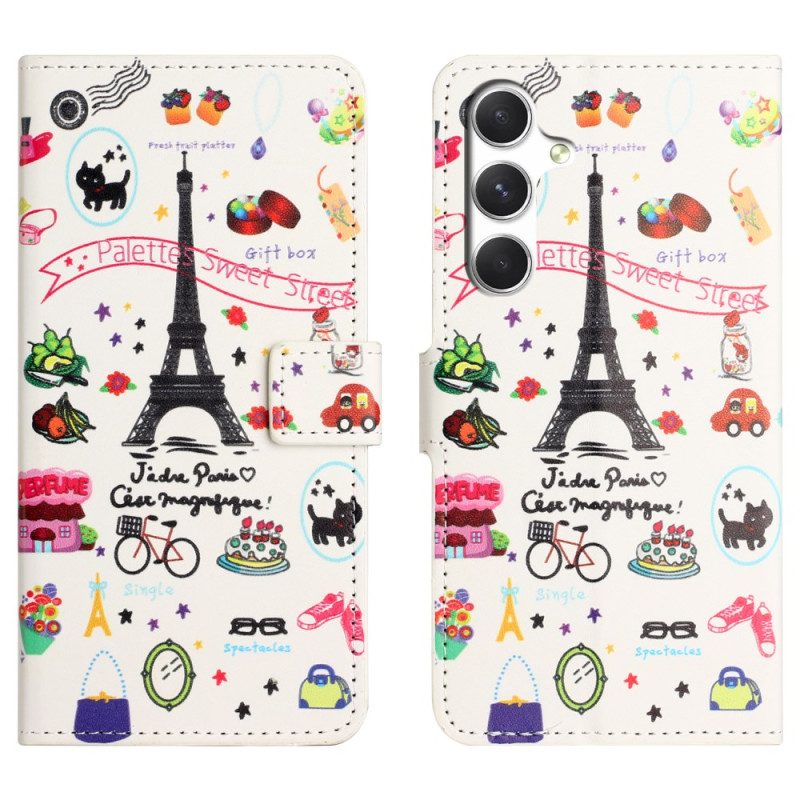 Fodral För Samsung Galaxy S26 Jag Älskar Paris
