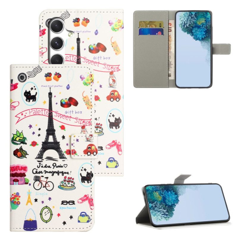 Fodral För Samsung Galaxy S26 Jag Älskar Paris