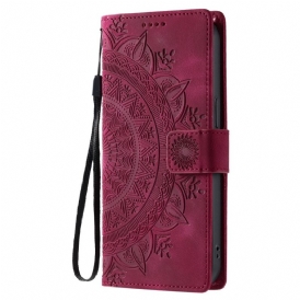 Fodral För Samsung Galaxy S26 Mandala I Mockaeffekt