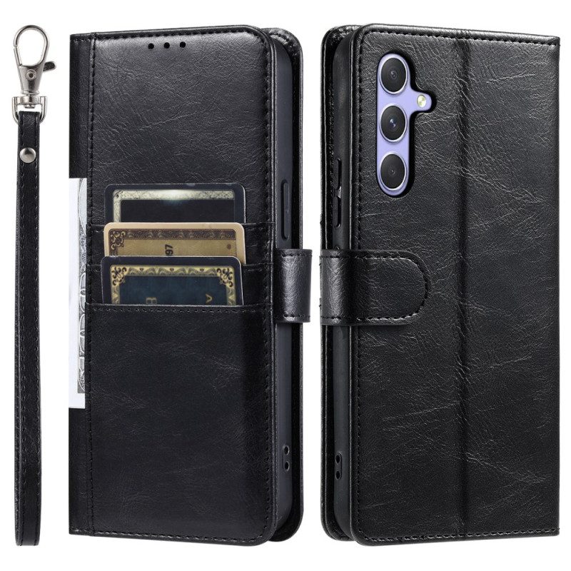 Fodral För Samsung Galaxy S26 Plus 6 Kortfack Och Handledsrem