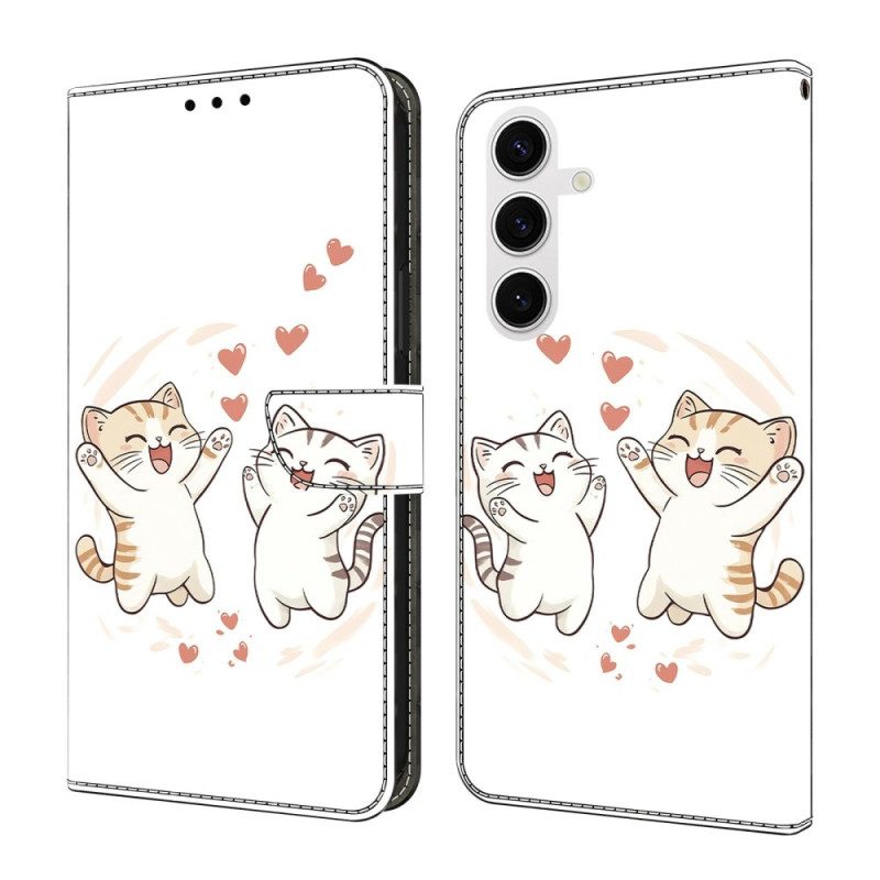 Fodral För Samsung Galaxy S26 Plus Kärlekskatter